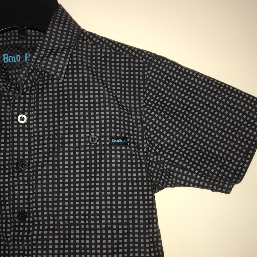 Bold Blue button up - Picture 6 of 6